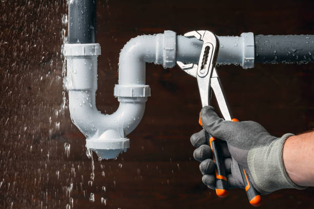 Professional Plumbing technician working in Burnett, WI